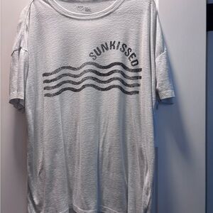 Aerie Sunkissed Graphic Tee - White